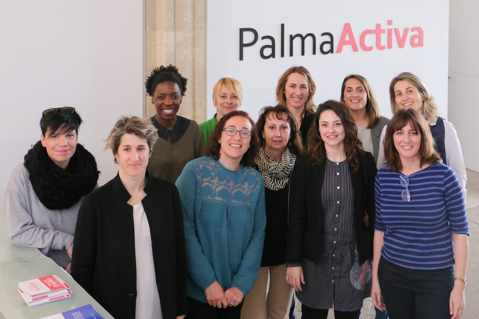 Joana Maria Adrover rep a les professionals que aquest mes impartiran totes les càpsules formatives de PalmaActiva