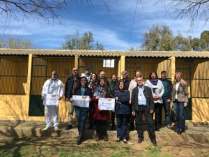 Ocho personas trabajan en Son Reus contratadas por PalmaActiva gracias al programa SOIB Visibles 2017