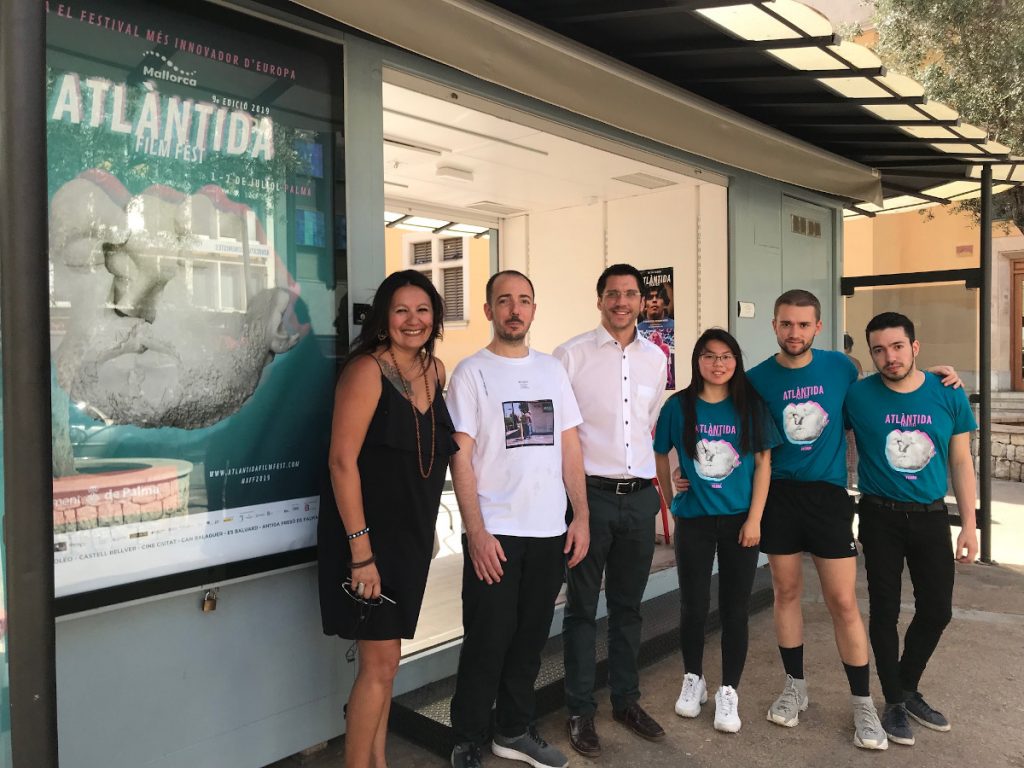 El Quiosc de PalmaActiva, amb l’Atlantida Film Fest