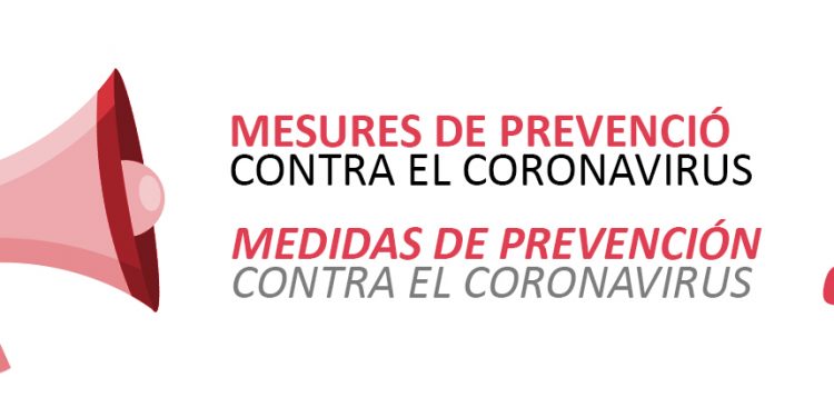 Medidas de prevención contra el Coronavirus en PalmaActiva
