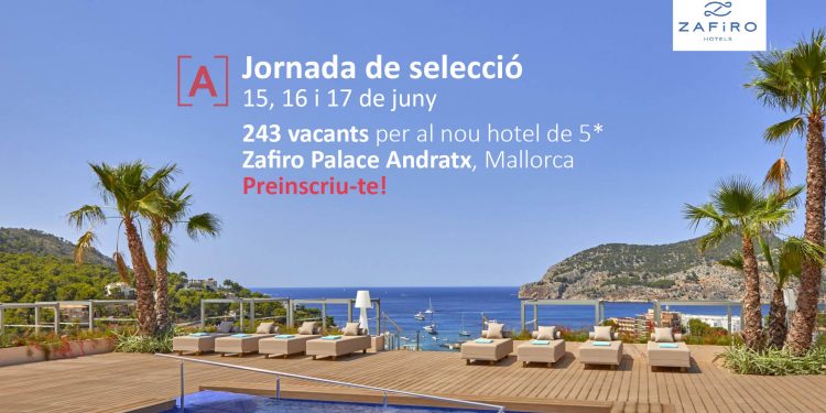 PalmaActiva organiza una jornada de selección de personal para Zafiro Hotels para cubrir 243 puestos de trabajo