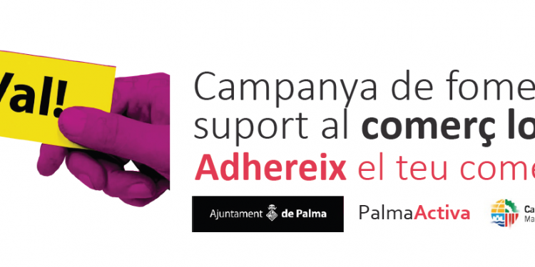Rodrigo Romero anima a los comercios de Palma a adherirse a la campaña de vales descuento de PalmaActiva