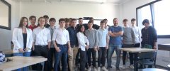 18 alumnos del 1r Grau Mitjà Sistemes Microinformàtics i Xarxes del CIDE visitan la empresa Innovation Strategies