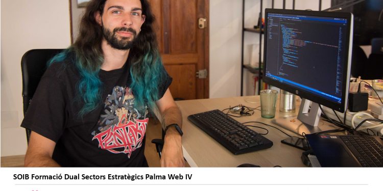 PalmaActiva ha ajudat a formar-se a set joves gràcies a SOIB Formació Dual Sectors Estratègics Palma Web IV
