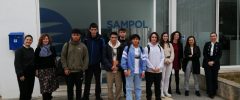 El día 23/02/23, 6 jóvenes de 2º curso del CFGM de Electricidad del IES POLITÉCNICO visitaron la empresa SAMPOL.