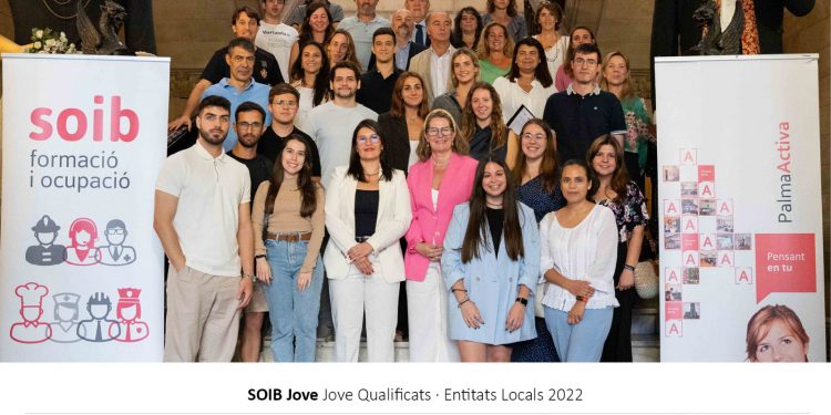 El programa SOIB Jove: Qualificats-Entitats Locals 2022 ha donat una oportunitat laboral a 26 joves per fer feina a l’Ajuntament de Palma