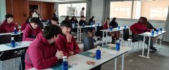 Día 6/02, los alumnos de primero y segundo de CFGB de Administración de Sant Josep Obrer visitaron la empresa Grupo Barceló.