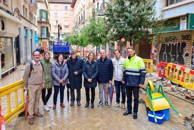 El Ajuntament lleva a cabo obras de mejora en las calles Velázquez y Tous i Ferrer