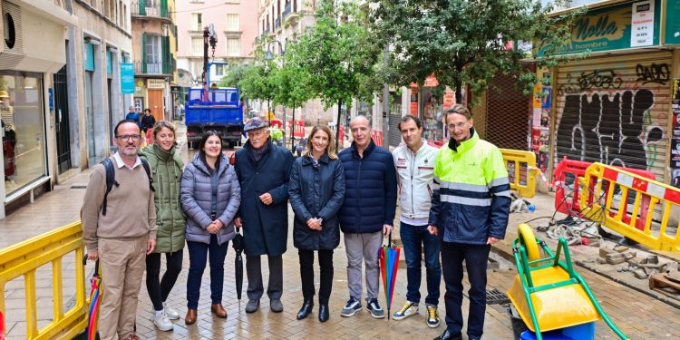 L’Ajuntament duu a terme obres de millora als carrers Velázquez i Tous i Ferrer