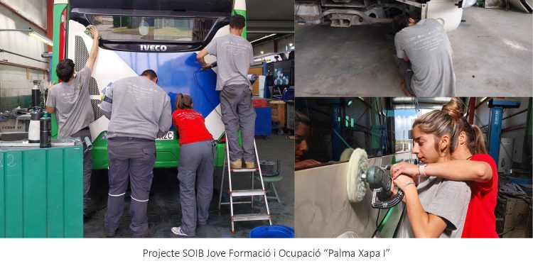 Programa mixto de Formación y Ocupación SOIB Jove «Palma Xapa I»