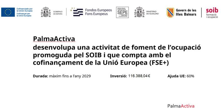SOIB Oportunitats d’Ocupació per a la Dona 2025-2028