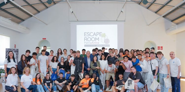 El colegio Sant Antoni Abat gana la 5ª edición del Escape Room “Misión Ocupación” de PalmaActiva