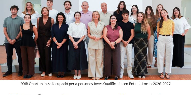 PalmaActiva contracta 13 persones joves qualificades en el marc del programa “SOIB Oportunitats d’ocupació per a persones Joves Qualificades en Entitats Locals 2026-2027”